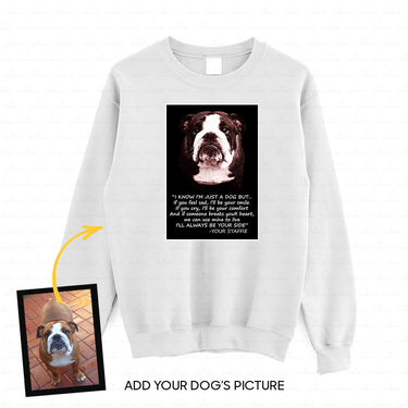 Personalized Dog Gift Idea - I'll Always Be Your Side 1 For Dog Lovers - Standard Crew Neck Sweatshirt